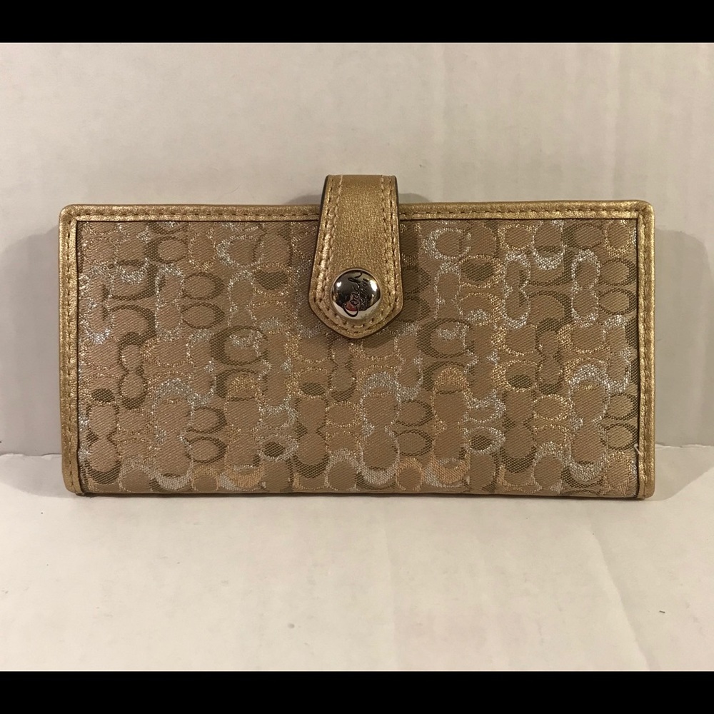 COACH Checkbook/Credit card holder